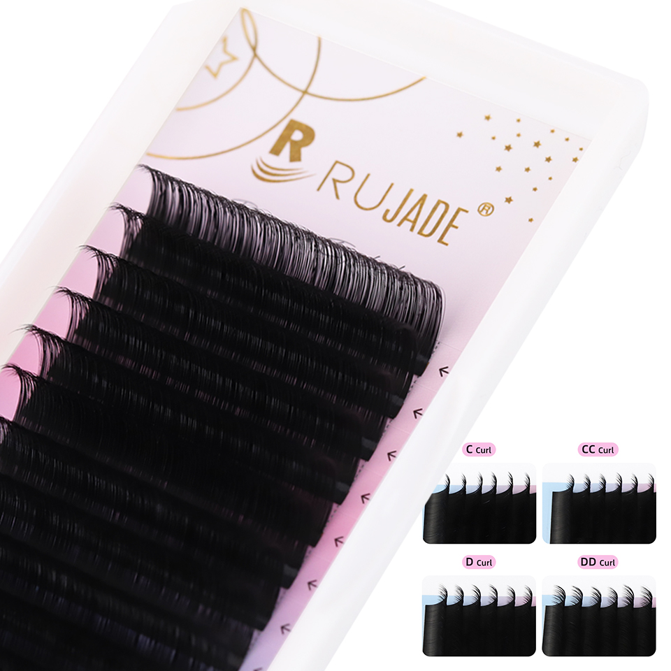 Eyelash Extension Korea Natural - 루자드 러시안 볼륨 속눈썹 연장 C