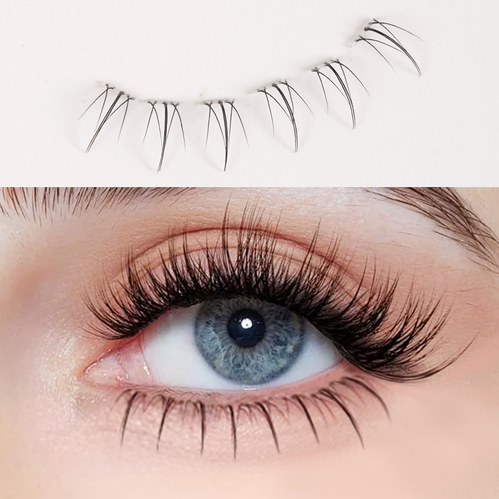 Eyelash Extension Supernatural - ICONSIGN 소프트 내추럴 블랙 하단 속눈썹