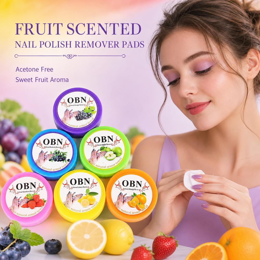 Eyelash Extension Natural - 꽃향 네일 아트 폴리쉬 제거 패드,