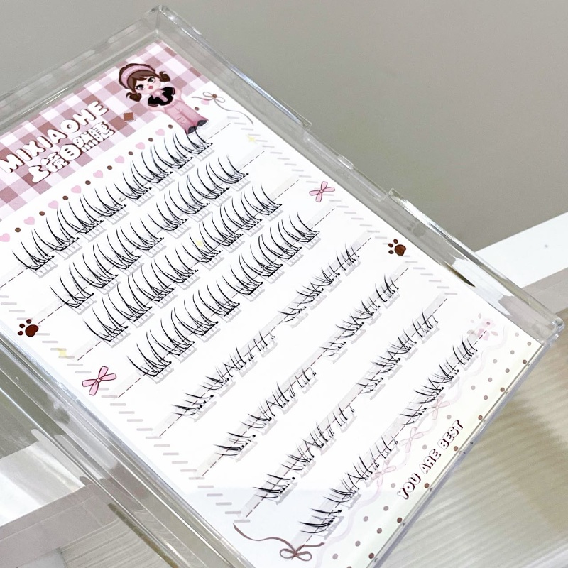 믹시아오허 쉬어 믹스드 위스피 어퍼 래쉬 트레이 인비저 - Eyelash Extension Natural 리뷰 및 가격