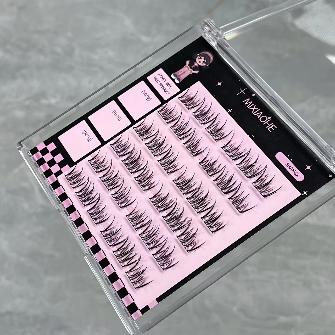 믹시아오허 코리안 퓨어 스타일 클러스터 속눈썹 36개  - Eyelash Extension Natural 리뷰 및 가격