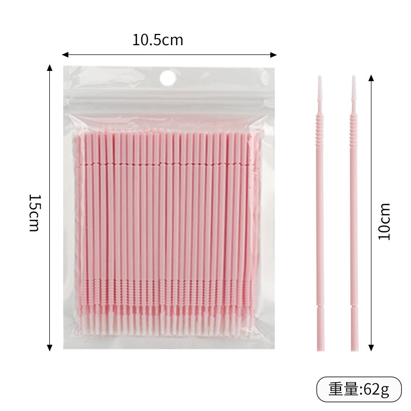 500개 속눈썹 연장 클리닝 면봉 긴/짧은 팁 속눈썹  - Eyelash Extension Repair 리뷰 및 가격