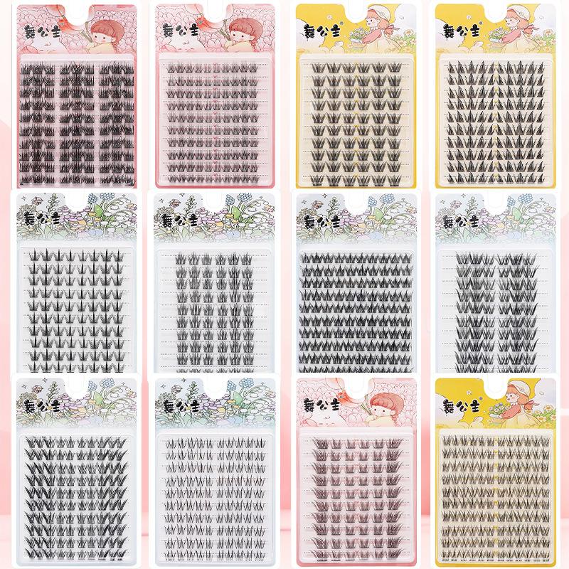 핫세일 10줄 개별 속눈썹 8-13mm 클러스터 속눈썹 - Eyelash Extension Natural 리뷰 및 가격