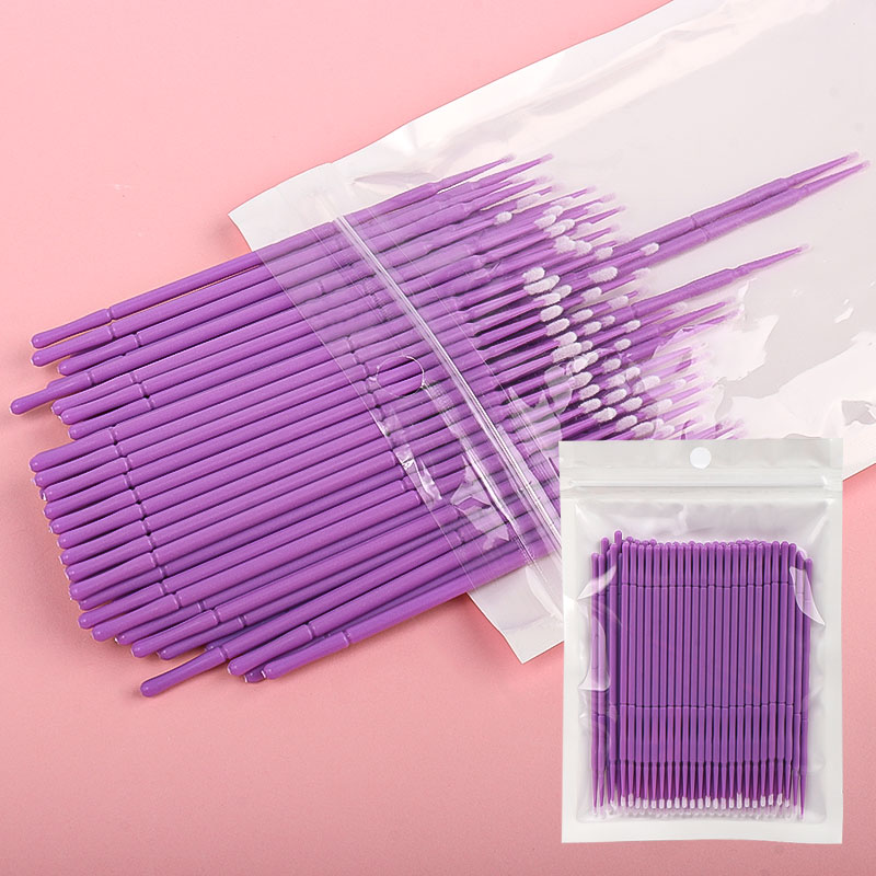 100개/봉지 대나무 속눈썹 연장 클리닝 면봉 래쉬 리 - Eyelash Extension Repair 리뷰 및 가격