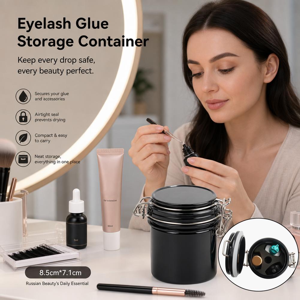 속눈썹 접착제 보관 탱크 밀폐형 용기 활성탄 방습 속눈 - Eyelash Extension Repair 리뷰 및 가격