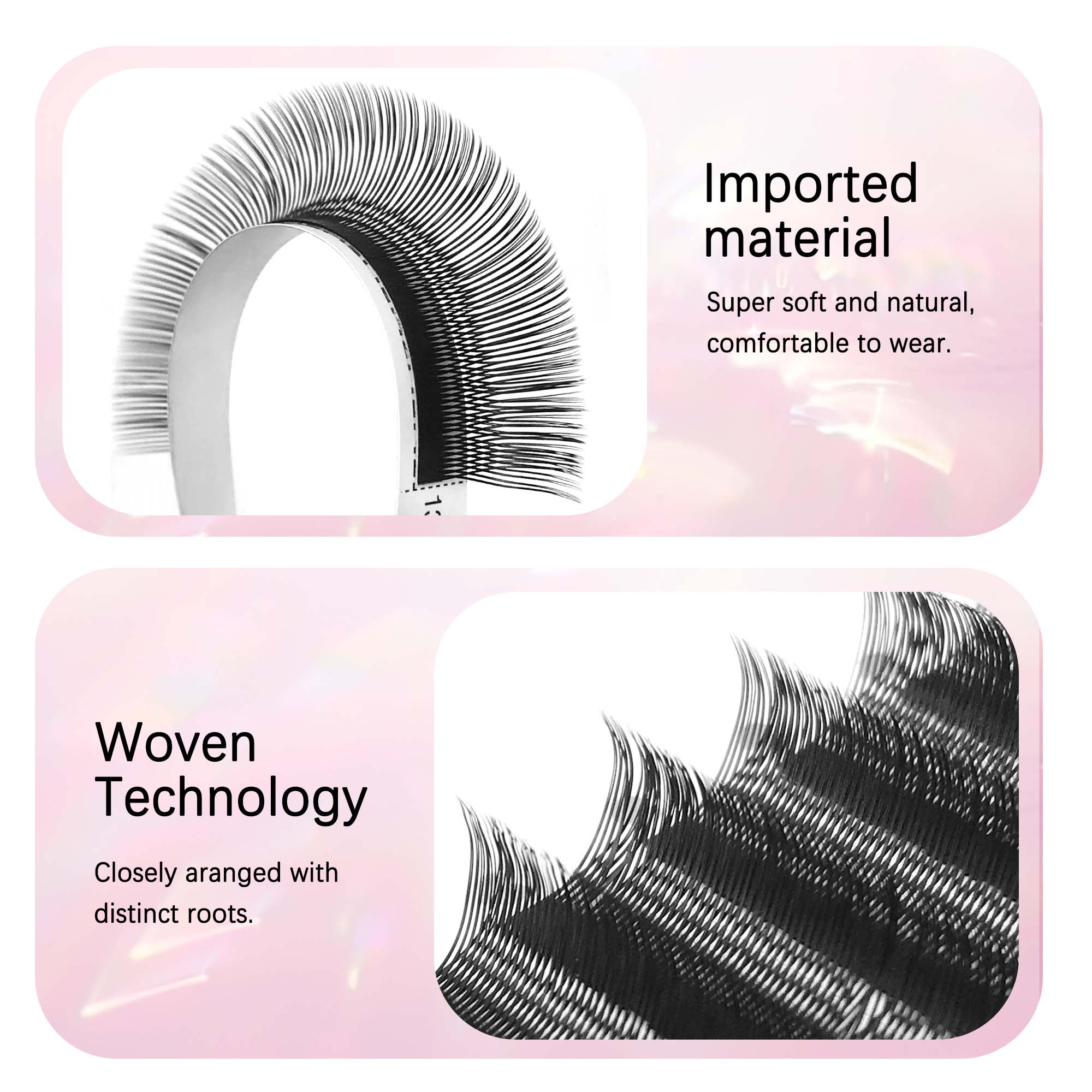 천연 인조 속눈썹 U 속눈썹 모양 슈퍼 소프트 속눈썹  - Eyelash Extension Supernatural 리뷰 및 가격