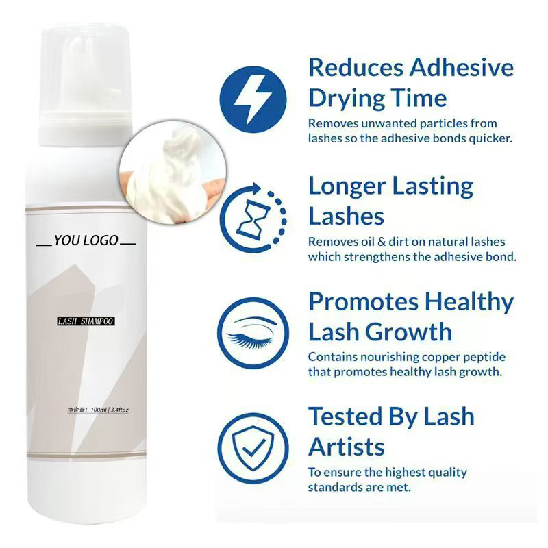 맞춤형 휘핑 래쉬 크림 샴푸 폼 클렌저 100ml 속눈 - Eyelash Extension Foam Cleanser 리뷰 및 가격
