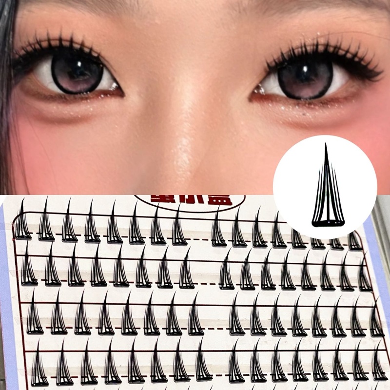 믹시아오허 글루프리 얇은 속눈썹 4가지 스타일 시어 라 - Eyelash Extension Natural 리뷰 및 가격