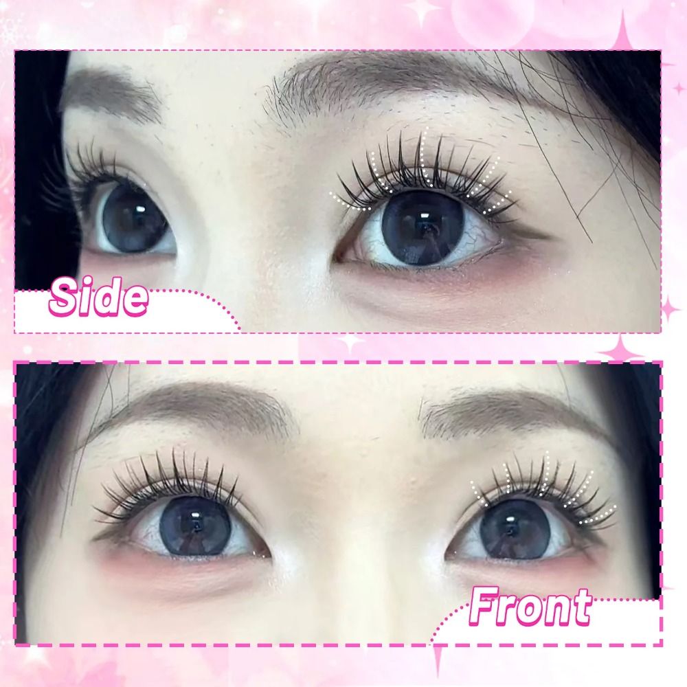 24줄 8-13mm 길이 인조 속눈썹 셀프 접착 간편  - Eyelash Extension No 8 리뷰 및 가격
