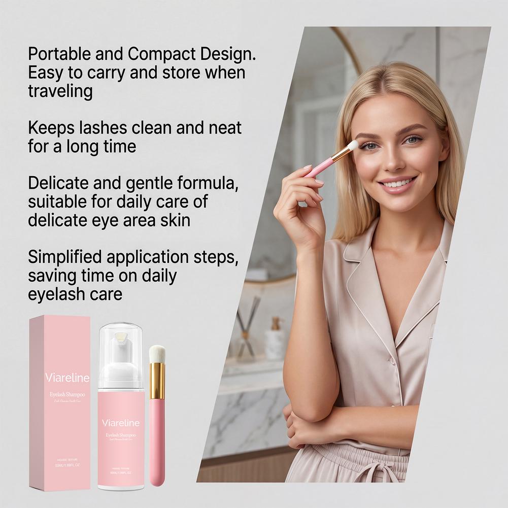 속눈썹 클렌징 무스 폼 샴푸, 순한 오일 프리 속눈썹  - Eyelash Extension Foam Cleanser 리뷰 및 가격