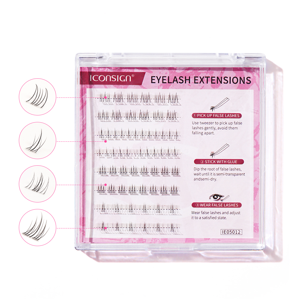 ICONSIGN 소프트 내추럴 블랙 하단 속눈썹 초보자 - Eyelash Extension Supernatural 리뷰 및 가격