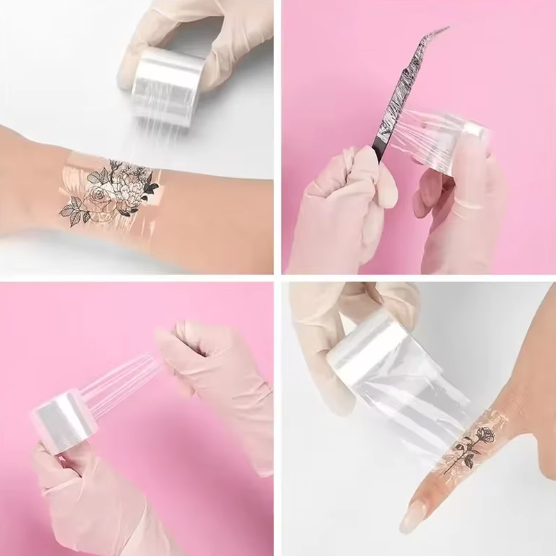 200m/롤 투명 메이크업 필름 립 눈썹 타투 랩 커버 - Eyelash Extension Repair 리뷰 및 가격